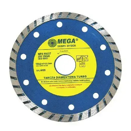Disc Diamantat Turbo Mega 230 mm