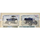 (3) Timbre Serii Romania Tehnica Tractoare