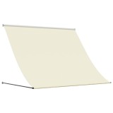Cumpara ieftin Copertina retractabila, crem, 200x150 cm, tesatura si otel