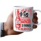 Cana alba personalizata, Sunt ca un vin bun, imbuteliat in : 1986, INOVATIX&reg;. 330 ml