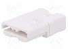 Conector alimentare DC, 0,6kV, {{Numarul de pini}} pini, seria SBS&reg; 50, {{Dimensiune pin}}. ANDERSON POWER PRODUCTS - SBS50WHT