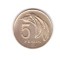 Moneda Uruguay 5 pesos 1969, stare foarte buna, curata