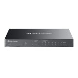 Switch TP-Link Omada 10-Port Gigabit Easy Managed cu 8-Port PoE+, 123W Putere PoE, Desktop
