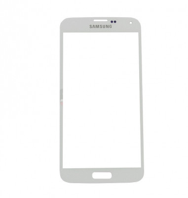 Geam Samsung Galaxy S5 / G900 /S5 Neo WHITE foto