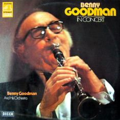 Vinil 2XLP Benny Goodman In Concert (Recorded Live In Stockholm) - (VG+) -