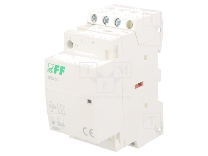 Contactor 3-poli 25A 230VAC