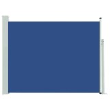 Cumpara ieftin Copertina laterala retractabila terasa, albastru, 140x500 cm
