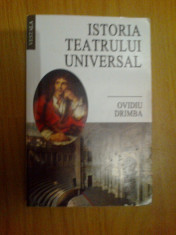 d10 Istoria teatrului universal ? Ovidiu Drimba foto