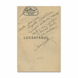 Cezar Petrescu, Luceafărul sau romanul lui Eminescu, 3 volume, cu dedicație olografă