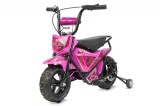 Cumpara ieftin Mini Motocicleta electrica cu roti ajutatore, NITRO ECO Flee 300W 24V, culoare Roz