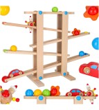 Pista cu bile din lemn Montessori XXL Kulodrome