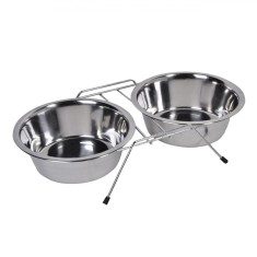 Set Boluri Metalice, 1600ml, Capacitate 1.6L, Oțel Inoxidabil, 2 Bucăți