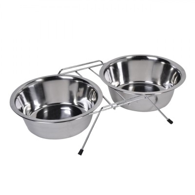 Set Boluri Metalice, 1600ml, Capacitate 1.6L, Oțel Inoxidabil, 2 Bucăți foto