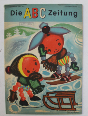DIE ABC ZEITUNG , HEFT 1 . JAHRGANG 1961 foto