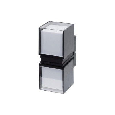 Aplica Elan LED 18W 4000K IP65, negru, Erste foto