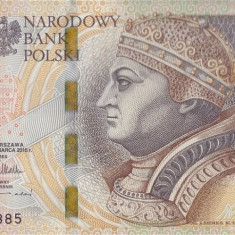 POLONIA █ bancnota █ 200 Zlotych █ 2015 █ P-189 █ UNC █ necirculata