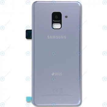 Samsung Galaxy A8 2018 Duos (SM-A530F/FD) Capac baterie gri orhidee GH82-15557B foto