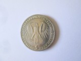 Germania Federala 5 Mark 1982 UNC Goethe,moneda comemorativa