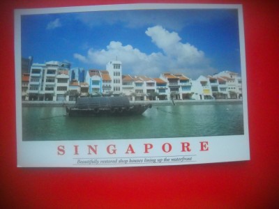 HOPCT 5133 MAGAZINELE PE FALEZA SINGAPORE CITY- SINGAPORE-ASIA-NECIRCULATA foto