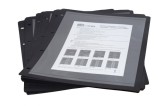 10 foi negre pentru timbre, ClipFix 421PA, cu 1 buzunar de 262 x 210 mm