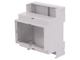 Carcasă pentru Șină DIN 90x71,2x53mm PPO Gri