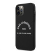 Husa TPU Karl Lagerfeld Rue St Guillaume pentru Apple iPhone 12 / Apple iPhone 12 Pro, Neagra KLHCP12MSLSGRBK