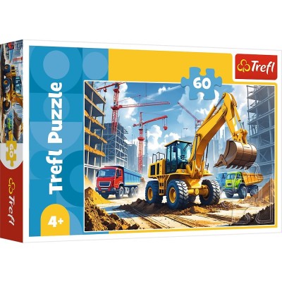 Puzzle Trefl 60 Excavator foto