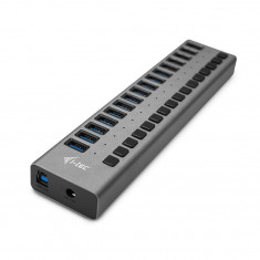 HUB i-tec USB 3.0, 16 port + Power Adapter 90W 16x foto