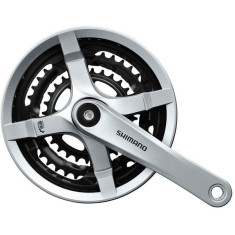Angrenaj pedalier Shimano Tourney FC-TY501, 48X38X28T, brat 175mm, pentru 6/7/8... Cod:EFCTY501E888CSB