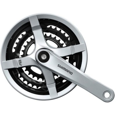 Angrenaj pedalier Shimano Tourney FC-TY501, 48X38X28T, brat 175mm, pentru 6/7/8... Cod:EFCTY501E888CSB foto