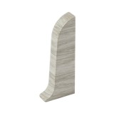 Terminatie pentru plinta, stanga / dreapta, Vilo Flex 5102, PVC, molid, 55 x 22 mm, 2 buc / set