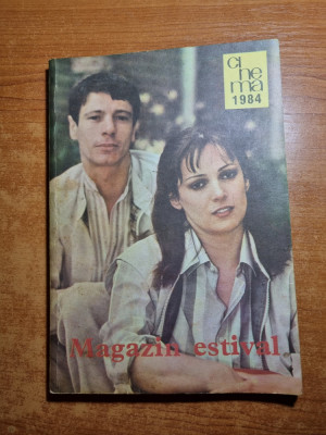 almanah cinema 1984 - magazin estival foto