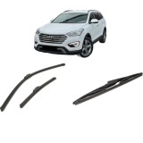Cumpara ieftin Set 3 stergatoare HYUNDAI GRAND SANTA F&Eacute; 2013-2018, parbriz si luneta, Bosch Twin-Aerotwin Retrofit