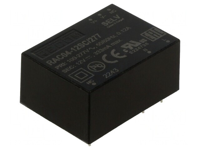Convertor AC/DC 4W 12V
