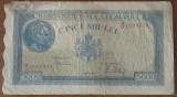 5000 lei, 20 martie 1945, Romania