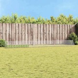 vidaXL Custodie pentru iepuri Argintiu 650 x 55 x 55 cm 42019227