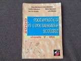 DAN BRANZEI DUMITRU GOLESTEANU MATEMATICA IN CONCURSURILE SCOLARE 2000 CLASELE V VIII