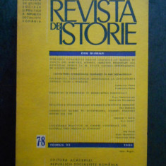 REVISTA DE ISTORIE (tom 33, Nr. 7-8, Iulie - August 1980)