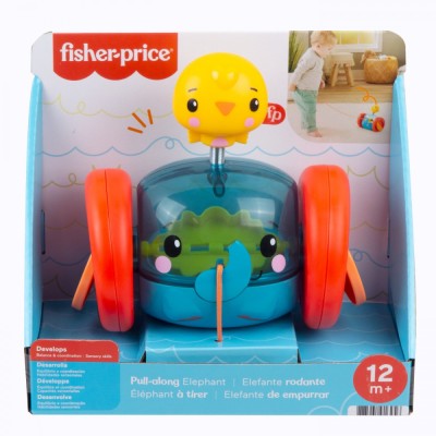 Fisher price jucarie de tras elefantel foto
