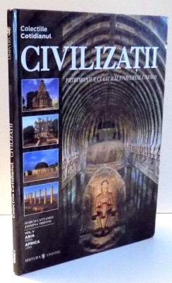 CIVILIZATII, ASIA: INDIA, AFRICA: LIBIA, PATRIMONIUL CULTURAL UNIVERSAL UNESCO de MARCO CATTANEO, JASMINA TRIFONI, VOL V , 2004 foto