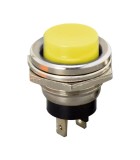 Buton OFF-(ON) fara retinere 1 circuit 2A 250V galben, Oem