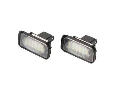 Set de 2 lampi numar led Xentech Light MERCEDES-BENZ Clasa C W203 Sedan foto