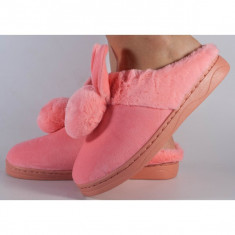 Papuci de casa roz (cod 418005) foto
