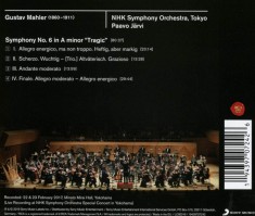 Mahler: Symphony No.6 &#039;Tragic&#039; | Gustav Mahler, Paavo Jarvi, Nhk Symphony Orchestra Tokyo