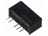 Convertor de tensiune, DC-DC, intrare 21,6...26,4V DC, iesire 12V DC, putere 2W, Murata Power Solutions - NMH2412SC
