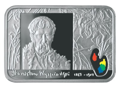 Polonia 20 zloti 2004 Stanisław Wyspiański (1869-1907)) Proof Argint .925 28,28 g foto