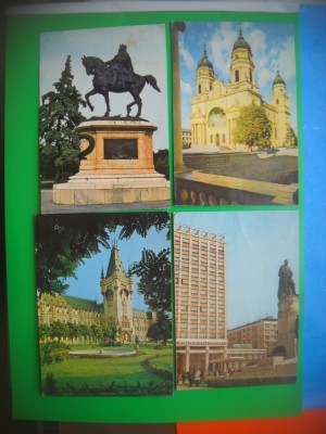 HOPCT LOT 2936 -IASI-4 CARTI POSTALE-CIRCULATE foto