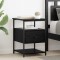 vidaXL Dulap de noapte Stejar negru 40 x 42 x 56 cm Lemn compozit