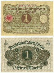 Germania 1920 - 1 mark UNC foto