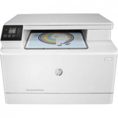 Multifunctionala Laser Color HP 7KW54A MFC LASERJET PRO M182N A4 Retea Alb foto